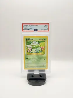 1999 POKEMON BASE SET 1ST EDITION #44 BULBASAUR PSA 9 - Image 2