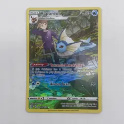 Pokemon Brilliant Stars Trainer Gallery English Vaporeon TG02/TG30 Holo Rare - Image 1