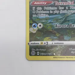 Pokemon Brilliant Stars Trainer Gallery English Vaporeon TG02/TG30 Holo Rare - Image 4