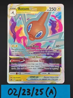 Rotom VSTAR 046/159 - Crown Zenith Ultra Rare - Pokemon TCG (NM) - Image 1