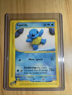 Pokemon Squirtle 131/165 Expedition Set - Image 1