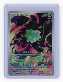 Pokemon TCG - Bulbasaur 133/132 - Mega Evolution Stamp - NM - - Image 1