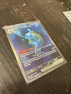 Pokemon TCG Blastoise EX Sir 200/165 Scarlet & Violet 151 - Image 4