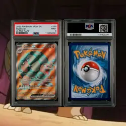 2023 POKEMON SV: SCARLET & VIOLET 151 GOLEM EX ULTRA RARE HOLO PSA 9 189/165 - Image 3