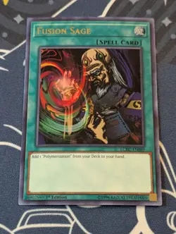 Fusion Sage - LCKC-EN089 - Ultra Rare (NM) - Yugioh - Image 1