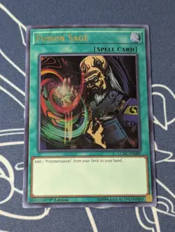 Fusion Sage - LCKC-EN089 - Ultra Rare (NM) - Yugioh - Image 1