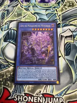 AME NO MURAKUMO NO MITSURUGI SECRET RARE L26D-ENM08 NEAR MINT YUGIOH - Image 1