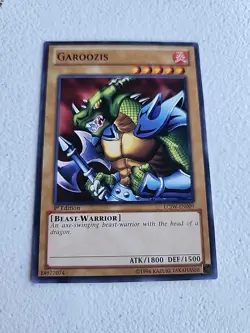 Yugioh Garoozis LCJW-EN009 (Common) 1st Edition N/M #Y215 - Image 1