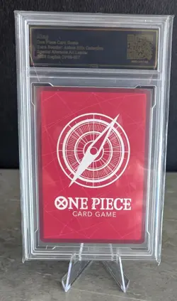 One Piece TCG EB02 Anime 25th Collection King Gold Leader SPR - PCG Pristine 10 - Image 2