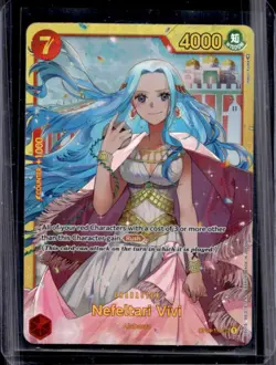 2023 One Piece Kingdoms of Intrigue Nefeltari Vivi Secret Rare #OP04-118 - Image 1
