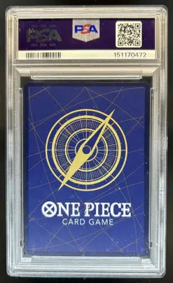2024 One Piece Wings of Captain Sanji Secret Rare Manga Alt Art #OP06-119 PSA 10 - Image 2