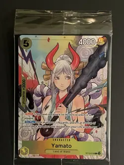 Yamato ST13-016 SR Promo - One Piece Illustration Box Vol. 2 - PROMO SEALED - Image 2