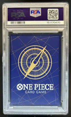 2025 One Piece Monkey.D.Luffy Secret Rare Manga Alternative Art #OP11-118 PSA 10 - Image 2