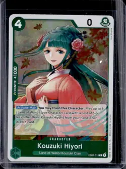 2024 One Piece Memorial Collection Kouzuki Hiyori Rare #EB01-013 - Image 1