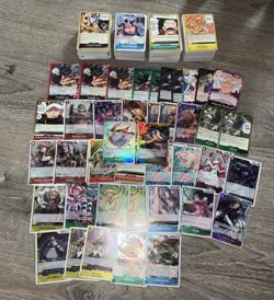 One Piece TCG 400+ BULK LOT OP14-EB04 Alt art SEC Holos Leaders Events SR R UC C - Image 1