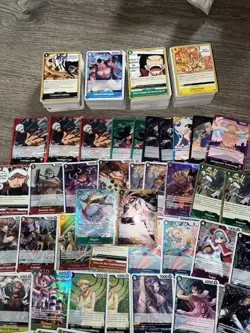 One Piece TCG 400+ BULK LOT OP14-EB04 Alt art SEC Holos Leaders Events SR R UC C - Image 4