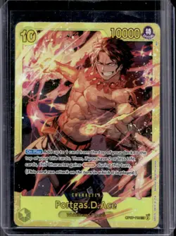 2024 One Piece 500 Years in the Future Portgas.D.Ace Secret Rare #OP07-119 - Image 1