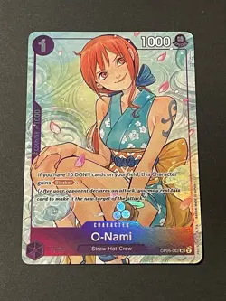 O-Nami (OP05-062) UC Alt Art Promo - One Piece TCG - Illustration Box Vol. 1-NM - Image 1