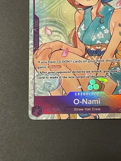 O-Nami (OP05-062) UC Alt Art Promo - One Piece TCG - Illustration Box Vol. 1-NM - Image 3