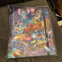 STITCH Card Binder Portfolio Disney Lorcana TCG Holds 252 Cards New Ravensburger - Image 1