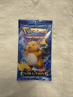 2017 Pokemon Trading Cards Evolutions 10 Game Cards - Image 1