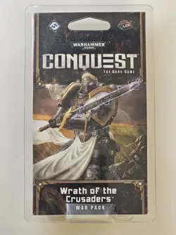 NEW Warhammer 40k Conquest The Card Game Wrath of the Crusaders War Pack - Image 1