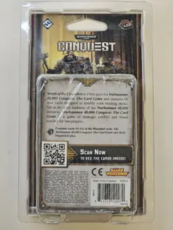 NEW Warhammer 40k Conquest The Card Game Wrath of the Crusaders War Pack - Image 2
