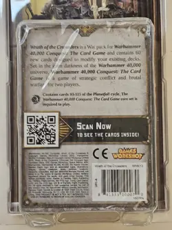 NEW Warhammer 40k Conquest The Card Game Wrath of the Crusaders War Pack - Image 3
