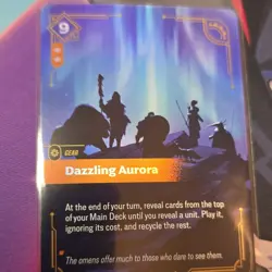 League of Legends Dazzling Aurora Gear Card 9 EN - Image 1