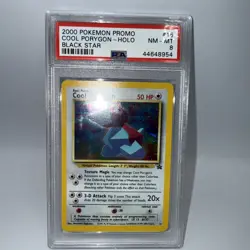Pokemon Cards: Wizards Black Star Promo: Cool Porygon 15 PSA 8 NM - MINT - Image 2