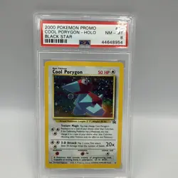 Pokemon Cards: Wizards Black Star Promo: Cool Porygon 15 PSA 8 NM - MINT - Image 3