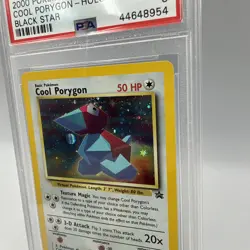 Pokemon Cards: Wizards Black Star Promo: Cool Porygon 15 PSA 8 NM - MINT - Image 4