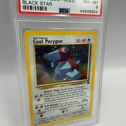Pokemon Cards: Wizards Black Star Promo: Cool Porygon 15 PSA 8 NM - MINT - Image 5
