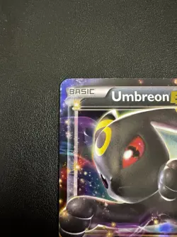 Pokemon Umbreon EX 55/124 Fates Collide Ultra Rare Holo Card 2016 - Image 3