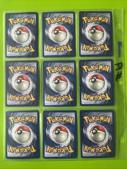 Pokemon Cards Lot of 9 Fossil Regular Common Vintage 2000 unlimited Basic - Image 2