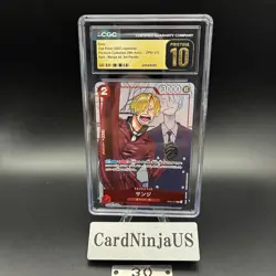 CGC PRISTINE 10 Sanji OP01-013 Promo 25th Anniversary Edition ONE PIECE Card 30 - Image 1