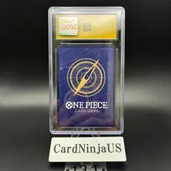 CGC 10 PRISTINE Nami Parallel OP01-016 R 25th Edition ONE PIECE Card Game 131 - Image 2