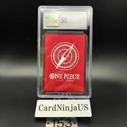 CGC 10 GEM MINT Roronoa Zoro Parallel OP01-001 L 25th Edition ONE PIECE Card 153 - Image 2