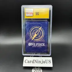 CGC 10 PRISTINE Roronoa Zoro PRB02-006 SP EGGHEAD CRISIS EB04 ONE PIECE Card 201 - Image 2