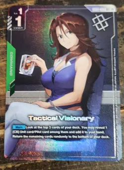 Tactical Visionary Winner Foil - ST07-014 C+ - Gundam TCG Card Game - Image 1