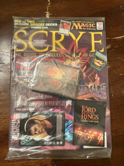 NEW Scrye Magazine April 2003 #58 YU-GI-OH,WARCRY DECK Trading Card LOTR,VAMPIRE - Image 1