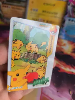 Pokemon Karte Card Carddass vending anime japanese NM+ Pikachu Apple - Image 4