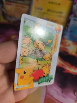 Pokemon Karte Card Carddass vending anime japanese NM+ Pikachu Apple - Image 5