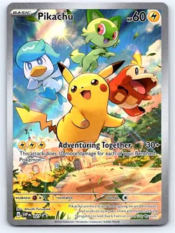 Pokemon Pikachu SV: Scarlet & Violet Promo Cards #027 [NM] - Image 1