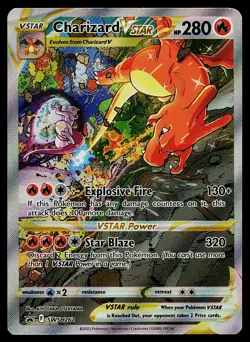 Pokemon Card - Charizard VSTAR Black Star Promo SWSH262 Holo - Image 1