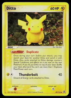 Pokemon Card - Ditto (Pikachu) Delta Species 39/113 Uncommon - Image 1