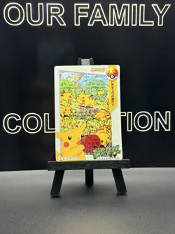 Pikachu No. Anime Collection Pokemon Card Japanese - Image 1