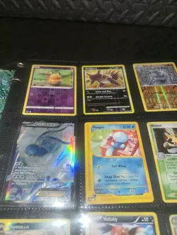 Pokemon Vintage Binder 9 Old Cards Ex E Reader Reverse Holo Collection Lot - Image 4
