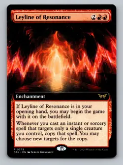 Leyline of Resonance (Extended Art) R Duskmourn: House of Horror 379 NM - Image 1