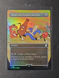 MTG Nuka-Cola Vending Machine (Borderless Foil) U 0358 Universes Beyond: Fallout - Image 1